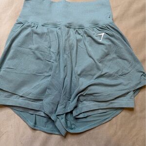 Gymshark 2 in 1 running shorts